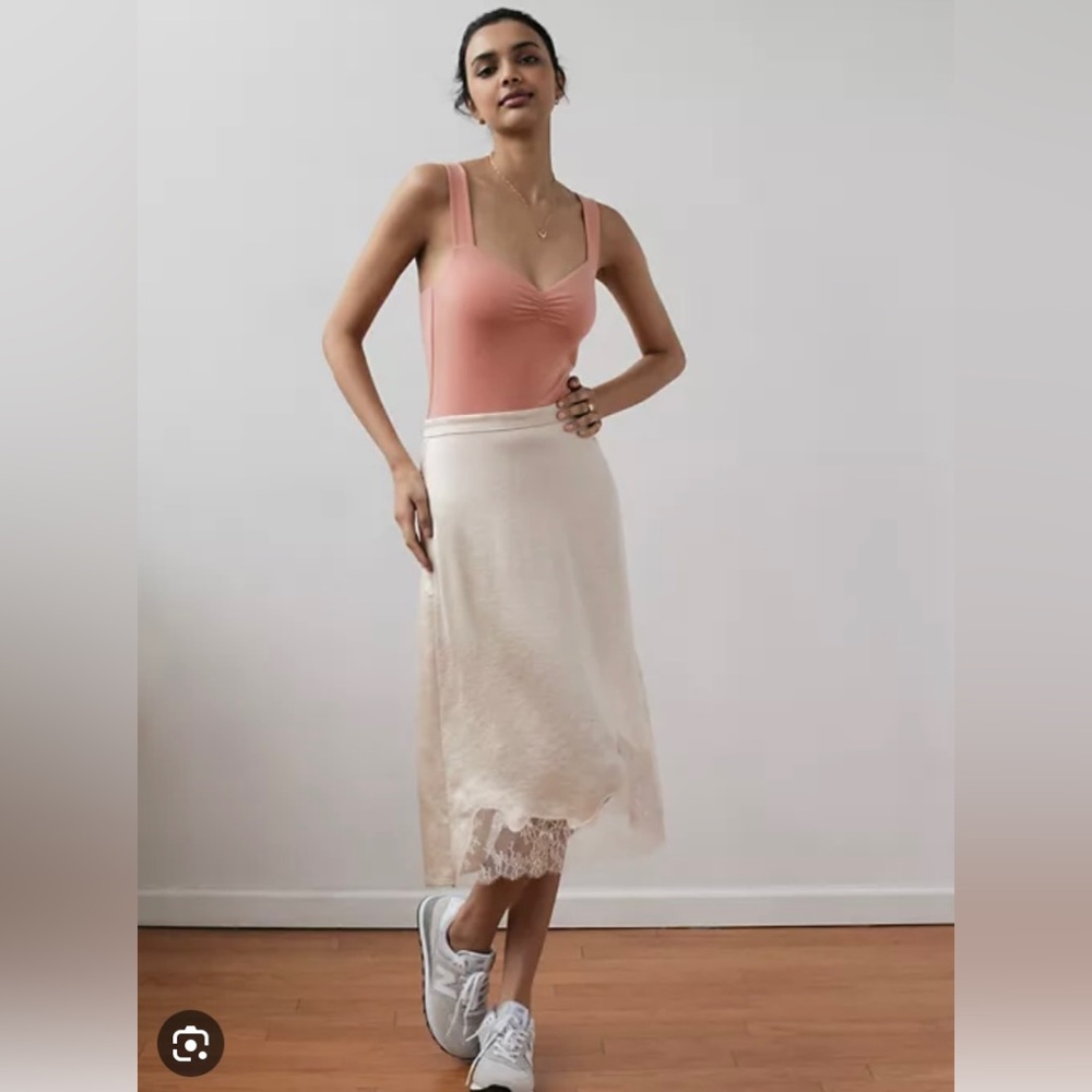 Aritzia Wilfred Le Fou Sonnet Lace skirt RARE slip dress